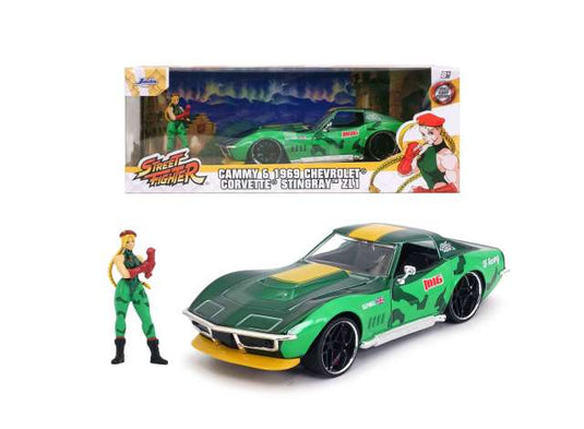 1969 シボレー ストリートファイター キャミィ フィギュア付 グリーン / JADA 1/24 ミニカー