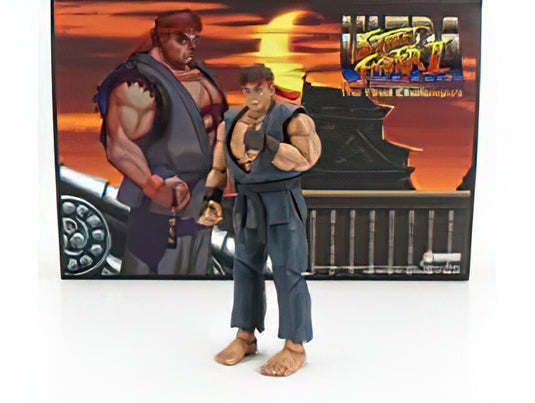 フィギュア EVIL RYU ULTRA STREET FIGHTER II THE FINAL CHALLENGERS CM. 15.5 ACTION フィギュア GREEN PINK/JADA 1/10ミニカー