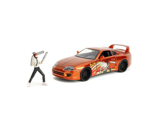 1995 トヨタ スープラ チェンソーマン仕様 劇中車 ミニカー Supra / JADA 1/24 ミニカー