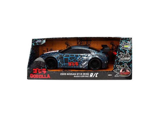2009 ニッサン GT-R ゴジラ仕様 ラジコン RC R35 ミニカー / JADA 1/16 ミニカー