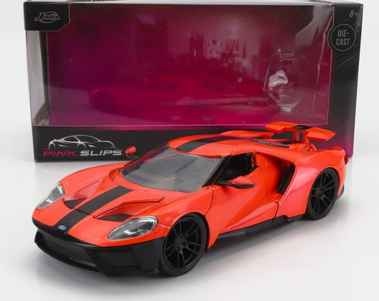 FORD USAフォード GT 2017 レッドオレンジ / JADA 1/24 ミニカー