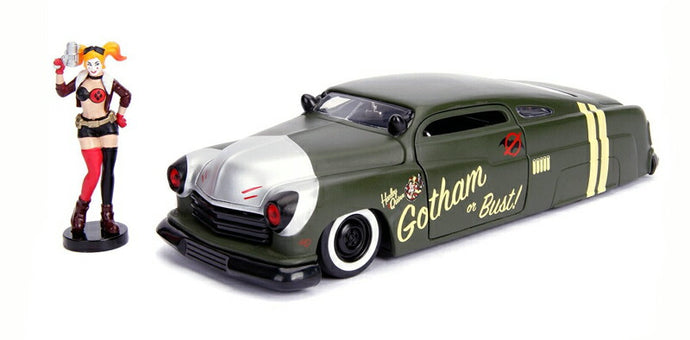 1951 Mercury ハーレイクイン フィギュア付き ミニカー / JADA 1/24