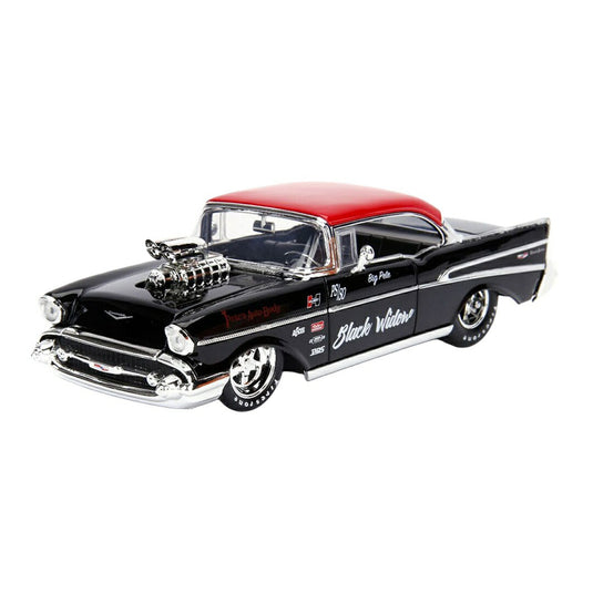 Chevroletシボレー Black Widow Big Pete 1957 Bel Air in / JADA 1/24 模型