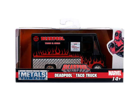 Deadpool デッドプール フードトラック タコス ブラック/レッド 映画 劇中車 / JADA 1/32 ミニカー