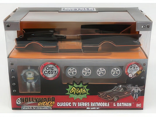 BATMAN BATMOBILE WITH BATMAN FIGURES 1966 BLACK/JADA 1/24ミニカー