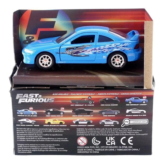 ホンダ インテグラ タイプR 1995 ブルー ワイルドスピード / Jada Toys 1/32 ミニカー