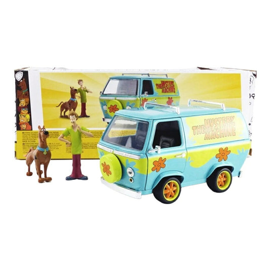 ミステリーマシーン スクービードゥー シャギー＆スクービーフィギュア付き / Jada Toys 1/24 ミニカー