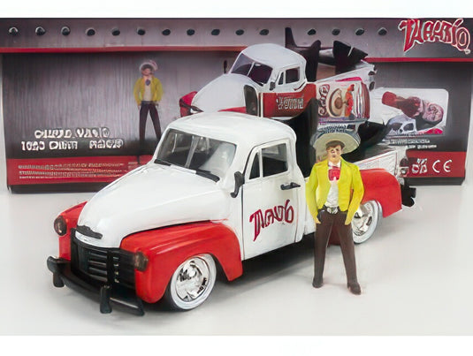 Tapatio 1953 Chevrolet ピックアップ チャロ フィギュア付き ミニカー / JADA 1/24