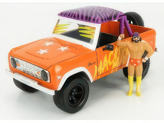 1973 フォード ブロンコ ランディ・サベージ フィギュア付 プロレスラー / JADA 1/24 ミニカー