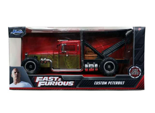 Peterbiltピータービルト カスタム レッカー車 ワイルドスピード 劇中車 働く車 / JADA 1/24 ミニカー 模型