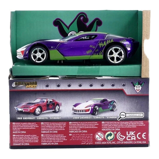 シボレー コルベット 2009 ジョーカー パープル / Jada Toys 1/32 ミニカー