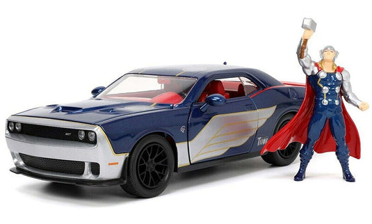 ソー 2015 Dodge Challenger HC フィギュア付き ミニカー / JADA 1/24