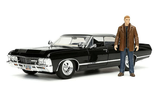 Chevroletシボレー Impalaインパラ 1967 フィギュア付 スーパーナチュラル / JADA 1/24 ミニカー 模型
