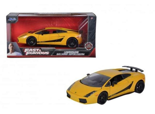 ランボルギーニ ガヤルド スーパーレジェーラ ワイルド・スピード イエロー / JADA 1/24 ミニカー