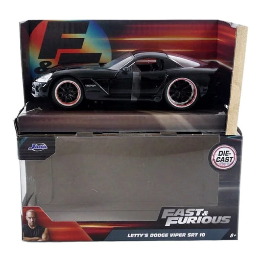ダッジ バイパー SRT 10 レティ ワイルドスピード ブラック / Jada Toys 1/32 ミニカー