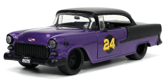 Chevroletシボレー ベルエア ハードトップ 1955 パープル 旧車 模型 モデル / JADA 1/24 ミニカー 模型