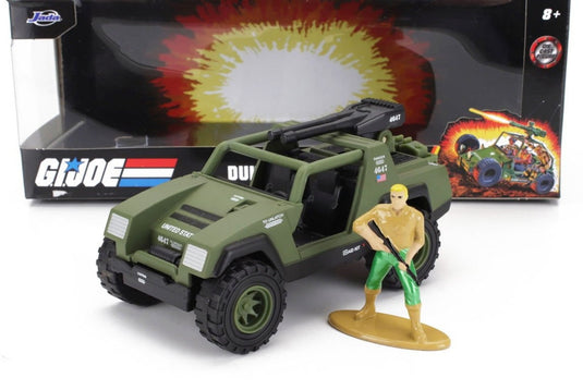 フィギュア VAMP ミリタリージープ デューク GIジョー 2010 ミリタリーグリーン TV SERIES / JADA 1/32 ミニカー