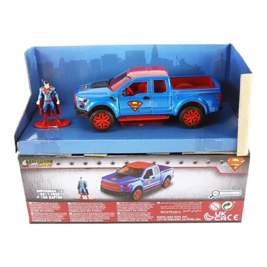 フォード F-150 ラプター スーパーマン 2017 ブルー / Jada Toys 1/32 ミニカー