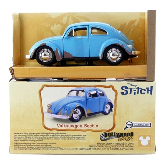 VW ビートル 1963 スティッチ ディズニー ブルー / Jada Toys 1/32 ミニカー