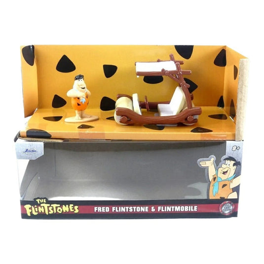 フリントストーン フリントモービル & フレッド・フリントストーン フィギュア / JADA 1/32 ミニカー