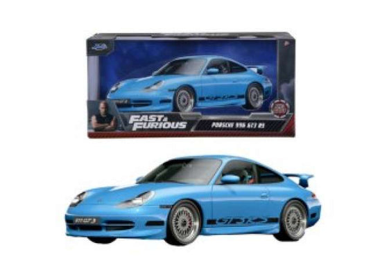 ブライアンのポルシェ 911 GT3 RS ワイルド・スピード ブルー 劇中車 / JADA 1/24 ミニカー