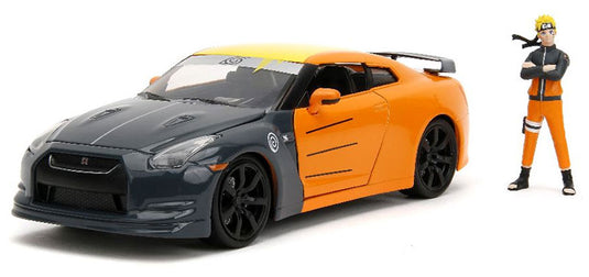 Nissan日産 2009 GT R with Naruto Figure Naruto Sh / JADA 1/24 ミニカー 模型