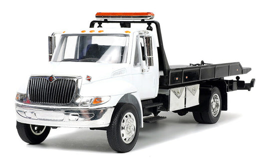 International Durastar 4400 フラットベッド レッカー車 ミニカー / JADA 1/24