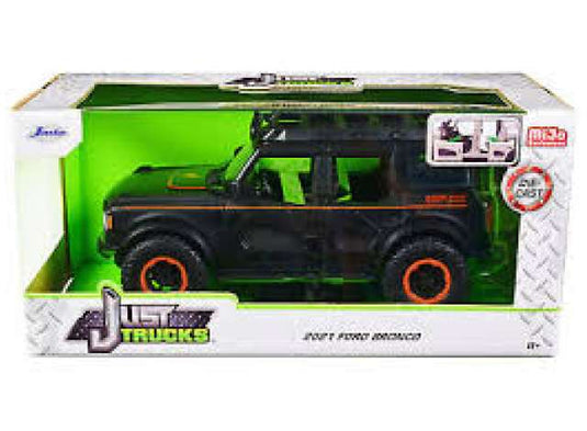 2021 フォード ブロンコ マットブラック Ford Bronco ミニカー / JADA 1/24 ミニカー