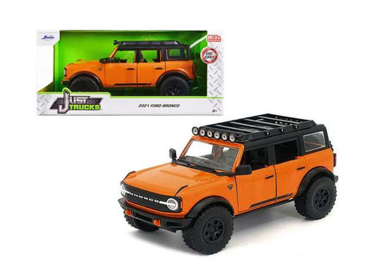 2021 フォード ブロンコ オレンジ/ブラック Ford Bronco ミニカー / JADA 1/24 ミニカー