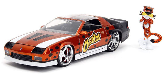 Cheetos 1985 Chevrolet Camaro チェスター フィギュア付き ミニカー / JADA 1/24