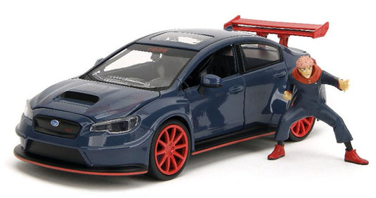 2016 Subaru WRX STI 虎杖悠仁 フィギュア付き ミニカー / JADA 1/24