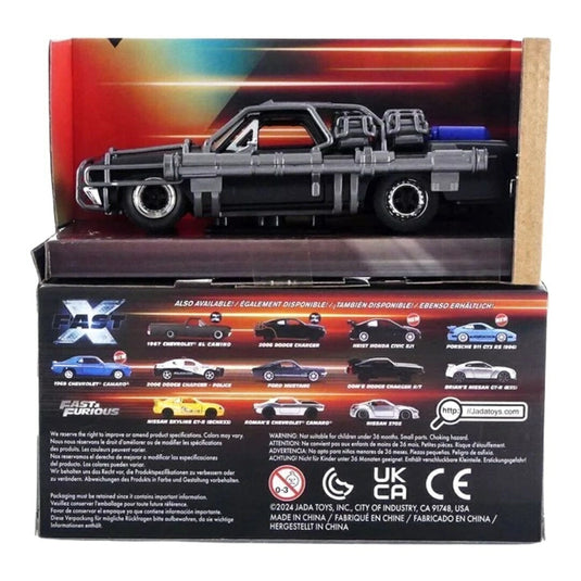 シボレー エルカミーノ 1967 キャノン付き ワイルドスピード ブラック / Jada Toys 1/32 ミニカー
