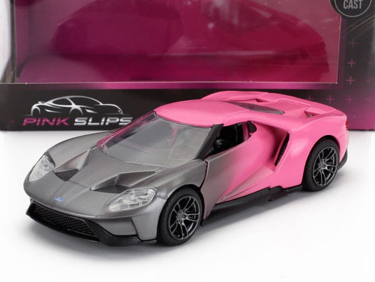 Ford USAフォード GT 2017 グレーピンク / JADA 1/32 ミニカー