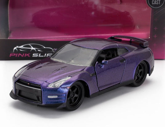 Nissan日産 GTR R35 クーペ 2009 ブルーメタリック / JADA 1/32 ミニカー