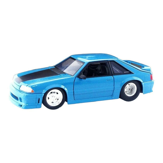 フォード マスタング GT 1989 ワイルドスピード ファイヤーブースト ブルー / Jada Toys 1/24 ミニカー
