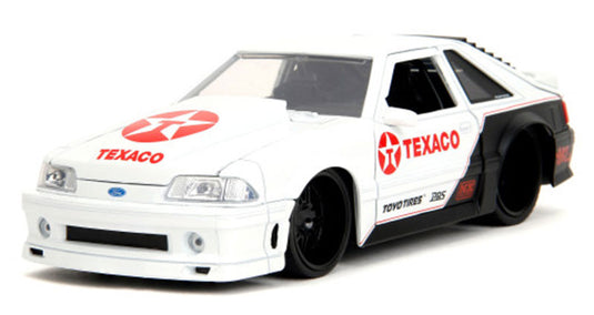 Ford Mustangフォード マスタング 1989 Texaco スポーツカー 働く車 模型 / JADA 1/24 ミニカー 模型