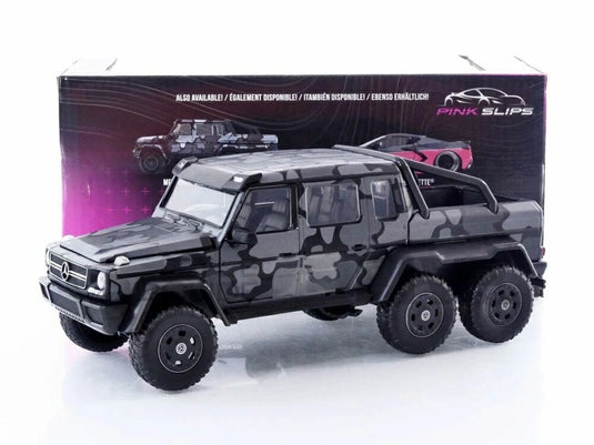 メルセデスベンツ G63 AMG 6x6 2015 グレー / Jada Toys 1/24 ミニカー