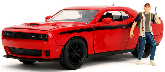 2015 Dodge Challenger グレン フィギュア付き ミニカー / JADA 1/24