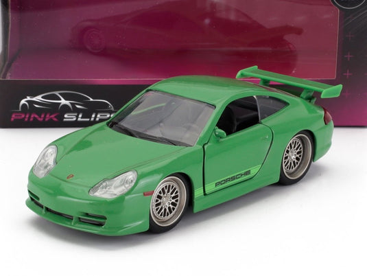 Porscheポルシェ 911 996 GT3 クーペ 1999 グリーン / JADA 1/32 ミニカー