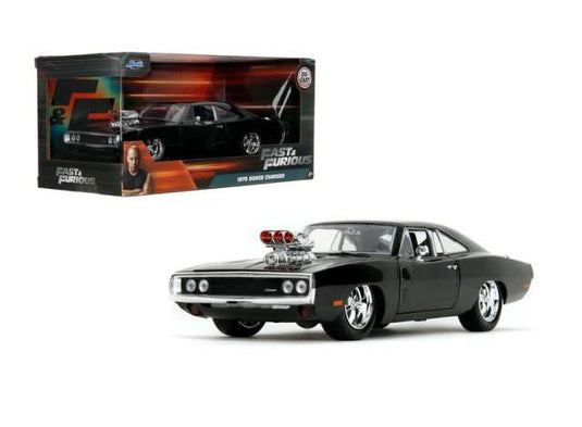 Dodgeダッジ チャージャー R/T 1970 ブラック マッスルカー 模型 モデル / JADA 1/24 ミニカー 模型