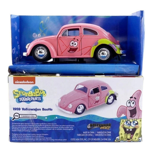 VW ビートル 1959 スポンジボブ パトリック ピンク / Jada Toys 1/32 ミニカー