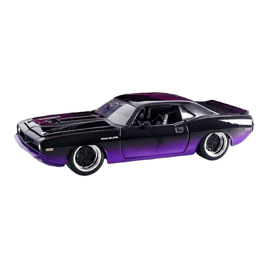 プリムス クーダ 1973 パープル / Jada Toys 1/24 ミニカー
