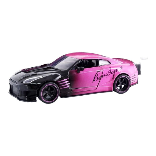 日産 GT-R (R35) 2009 ブラック/ピンク Pink Slips / Jada Toys 1/24 ミニカー