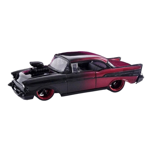シボレー ベルエア 1957 ブラック/レッド / Jada Toys 1/24 ミニカー