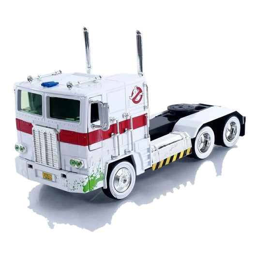 ピータービルト オプティマスプライム ゴーストバスターズ コラボ ホワイト / Jada Toys 1/24 ミニカー