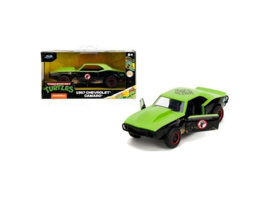 1967 シボレー カマロ タートルズ TMNT グリーン/ブラック 劇中車 / JADA 1/32 ミニカー