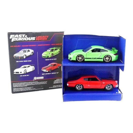 ポルシェ 911 GT3 997 シボレー シェベル SS 2台セット ワイルドスピード / Jada Toys 1/32 ミニカー