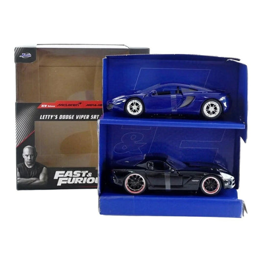 マクラーレン MP4-12C ダッジ バイパー SRT 2台セット ワイルドスピード / Jada Toys 1/32 ミニカー