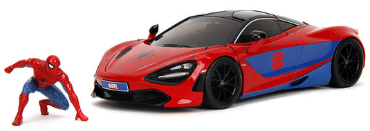 McLaren 720S スパイダーマン フィギュア付き ミニカー / JADA 1/24