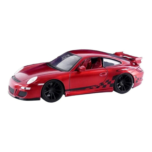 ポルシェ 911 (997) GT3 2009 レッド / Jada Toys 1/24 ミニカー